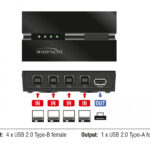 DELOCK USB 2.0 switch 11493