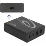 DELOCK USB σταθμός φόρτισης 41440 112W