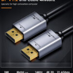 CABLETIME καλώδιο Displayport 1.2v AV585