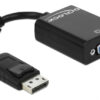 DELOCK αντάπτορας DisplayPort 1.2 σε VGA 61848