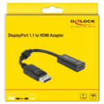 DELOCK αντάπτορας DisplayPort 1.1 σε HDMI 61849