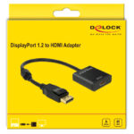 DELOCK αντάπτορας DisplayPort 1.2 σε HDMI 62607