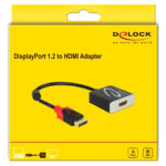DELOCK αντάπτορας DisplayPort 1.2 σε HDMI 62734