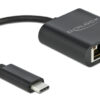 DELOCK αντάπτορας USB-C σε ethernet RJ45 66644