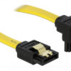 DELOCK Καλώδιο SATA III 7-pin σε 7-pin 90° 82482