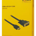 DELOCK καλώδιο HDMI σε DVI 24+1 85654
