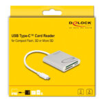 DELOCK card reader 91005 για micro SD/SD/CF