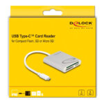 DELOCK card reader 91005 για micro SD/SD/CF