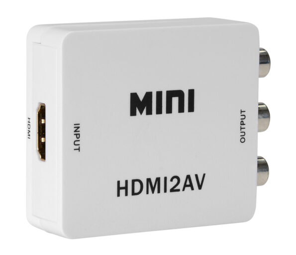 POWERTECH HD Video Converter CAB-H082 από HDMI σε 3x RCA