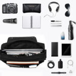 ARCTIC HUNTER τσάντα ώμου K00093 με θήκη laptop 14"