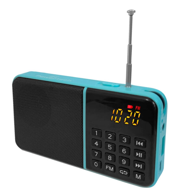 POWERTECH ραδιόφωνο & φορητό ηχείο PT-997