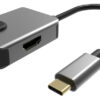 POWERTECH αντάπτορας USB Type-C σε HDMI + RJ45 + PD PTH-053