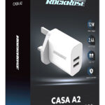 ROCKROSE φορτιστής τοίχου για πρίζα UK Casa A2