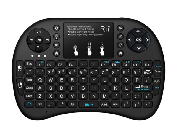 RIITEK Ασύρματο πληκτρολόγιο mini i8+ με touchpad