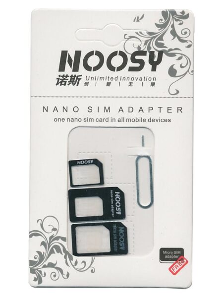NOOSY Nano SIM & Micro SIM Adapter Set