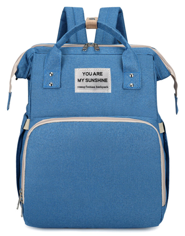 2 in 1 τσάντα πλάτης και παιδικό κρεβατάκι TMV-0052