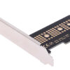 POWERTECH κάρτα επέκτασης PCIe x1 σε M.2 Key M NVMe TOOL-0046