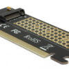 POWERTECH κάρτα επέκτασης PCIe x16 σε M.2 Key M NVMe TOOL-0047
