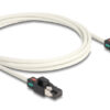 DELOCK καλώδιο S/FTP Cat.6A 80170 περιστρεφόμενα clips