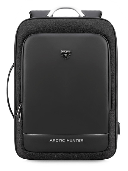 ARCTIC HUNTER τσάντα πλάτης B00227-BK με θήκη laptop 17"