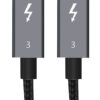 CABLETIME καλώδιο USB-C CT-C160 Thunderbolt3