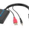 POWERTECH αντάπτορας VGA/USB/3.5mm σε HDMI CAB-H070