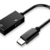 POWERTECH αντάπτορας USB-C σε USB-C & 3.5mm CAB-UC053