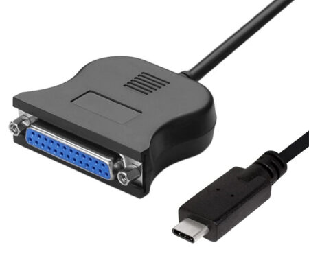 POWERTECH καλώδιο USB-C σε παράλληλη DB25 CAB-UC062