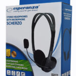 ESPERANZA Headphones με μικρόφωνο Scherzo EH102
