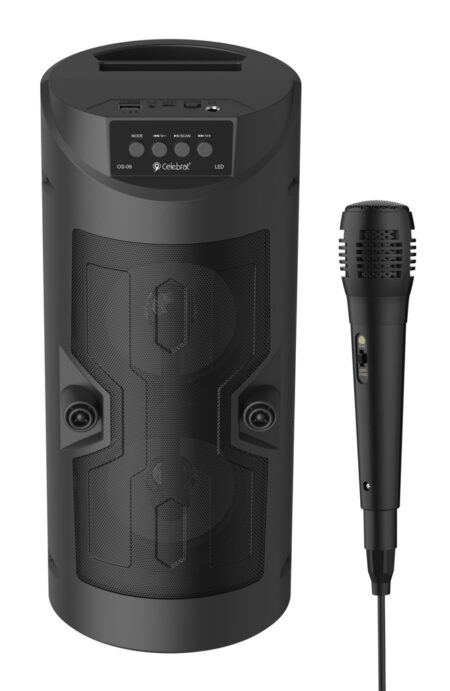CELEBRAT φορητό ηχείο OS-09 με μικρόφωνο