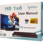 POWERTECH splitter HDMI σε 8x HDMI PTH-049