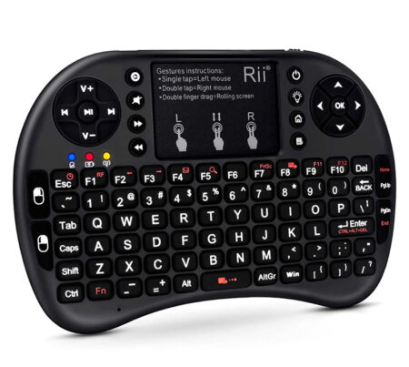 RIITEK ασύρματο πληκτρολόγιο Mini i8+ με touchpad