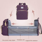 2 in 1 τσάντα πλάτης και παιδικό κρεβατάκι TMV-0051