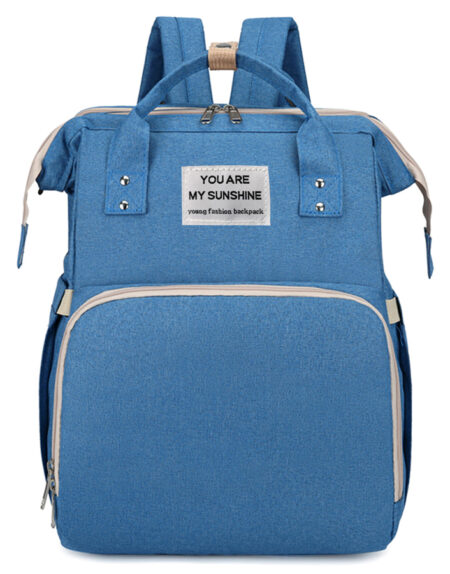 2 in 1 τσάντα πλάτης και παιδικό κρεβατάκι TMV-0052