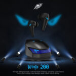 SADES gaming earphones Wings 200 με θήκη φόρτισης