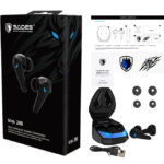 SADES gaming earphones Wings 200 με θήκη φόρτισης
