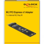 DELOCK Κάρτα Επέκτασης PCI-e σε M.2 Key M 64105