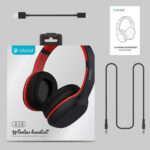 CELEBRAT Bluetooth headphones A18-BKRD