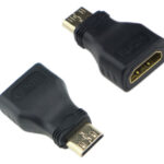 POWERTECH αντάπτορας HDMI Mini αρσενικό σε HDMI θηλυκό CAB-H025