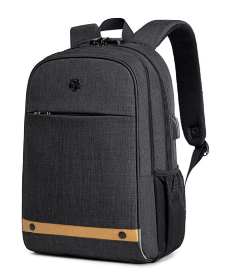 GOLDEN WOLF τσάντα πλάτης GB00375 με θήκη laptop 15.6"