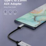 CABLETIME αντάπτορας USB-C σε USB-C & 3.5mm CT-CMACD