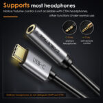CABLETIME αντάπτορας USB-C σε 3.5mm CT-CMAUD