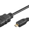 GOOBAY καλώδιο HDMI σε HDMI Micro 53787 με Ethernet