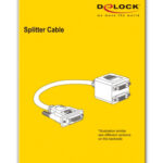DELOCK splitter HDMI σε 2x HDMI θηλυκό 65226 με Ethernet