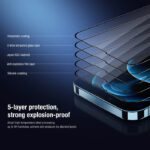 NILLKIN tempered glass & camera protective film για iPhone 13 Pro