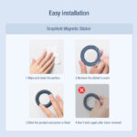 NILLKIN μαγνητικό ring & βάση Magnetic Kit για smartphone