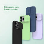 NILLKIN θήκη CamShield Silky Silicone για iPhone 15 Pro