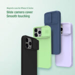 NILLKIN θήκη CamShield Silky Magnetic Silicone για iPhone 15 Pro