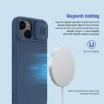 NILLKIN θήκη CamShield Silky Magnetic Silicone για iPhone 15 Plus