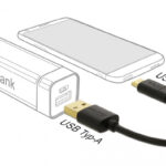 DELOCK καλώδιο USB σε USB-C 85354